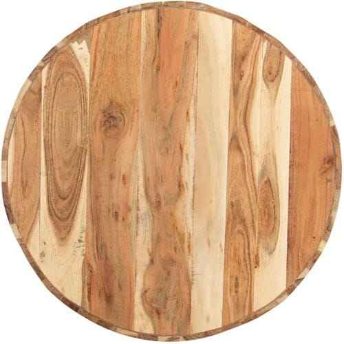 vidaXL - Salontafel - Ø65x31 - cm - massief - acaciahout