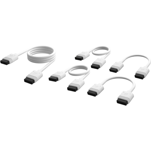 Corsair iCUE LINK Cable Kit - Kabelkit - Met rechte connectors - Wit