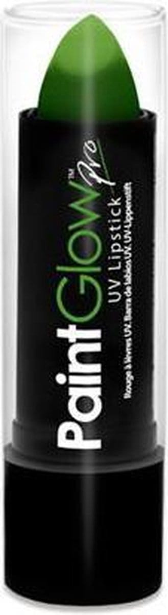 PaintGlow - UV Lippenstift - Blacklight verf - Festival make up - Groen
