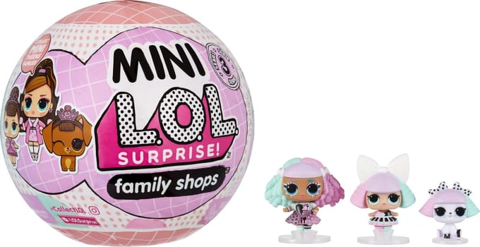 L.O.L. Surprise! - Mini familie met 3 poppen - Minipop