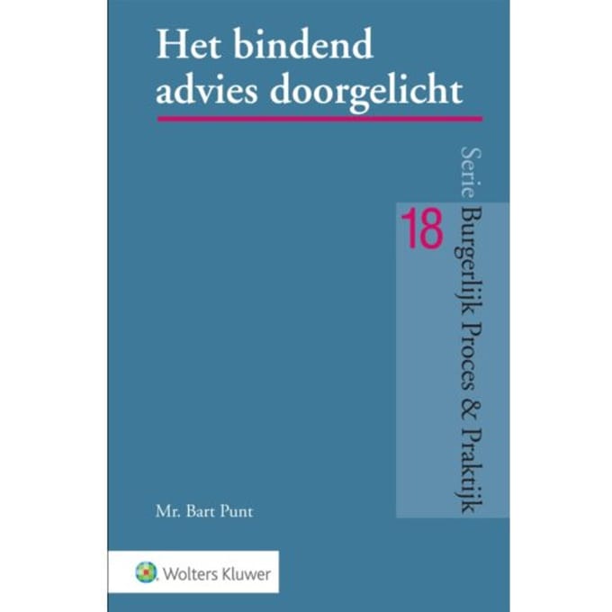 Het Bindend Advies Doorgelicht - B.C. Punt