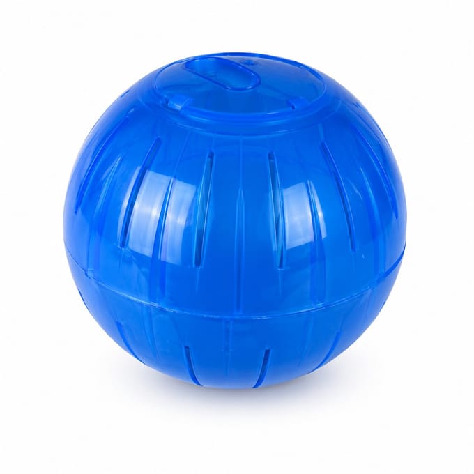 Knaagdieren Renbal – Hamsterbal Kunststof – Loopbal met Ventilatie – Blauw