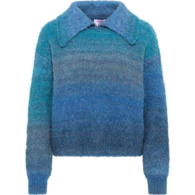 Mymo Gebreide trui Blonda Dames blauw