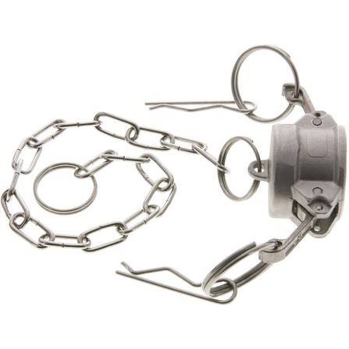 Camlock DN 20 (3/4'') Koppeling RvsEnd Cap Type DC MIL-C-27487