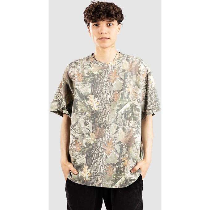 Blue Tomato Oversized Boxy 7.5 Oz T-Shirt camouflage
