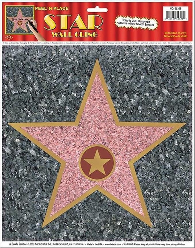 360 DEGREES - Muurversiering Walk of Fame