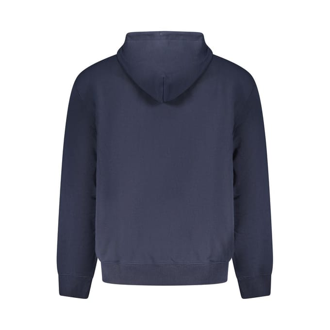 Calvin Klein Blu Katoenen Heren Hooded Sweatshirt
