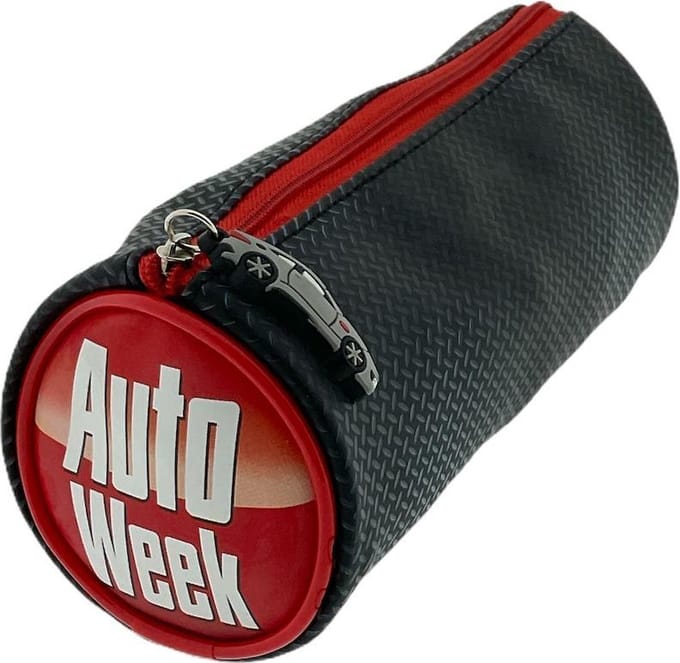 Autoweek schooletui pennenzak tekenetui - 23 x 8 cm