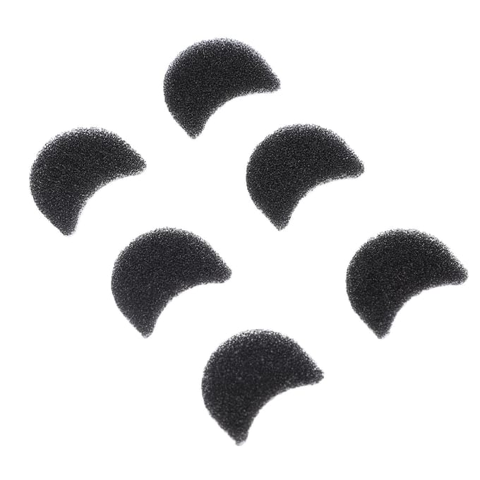 Microfoon Windmoffen voor GO 3S Geluidsreductie Sportcamera Winddichte Katoenen Pads Microfoon Windscherm Wind black