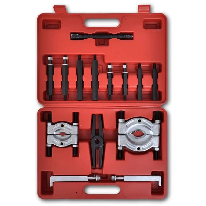 vidaXL Lagertrekker set 14 stuks