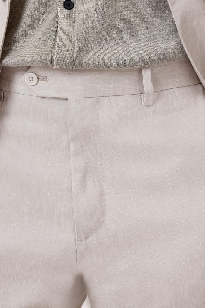 John Varvatos Dalston Tailored Pants - Separate Pants Twine Größe: 56 | Maßgeschneiderte Hosen Outlet | Herren