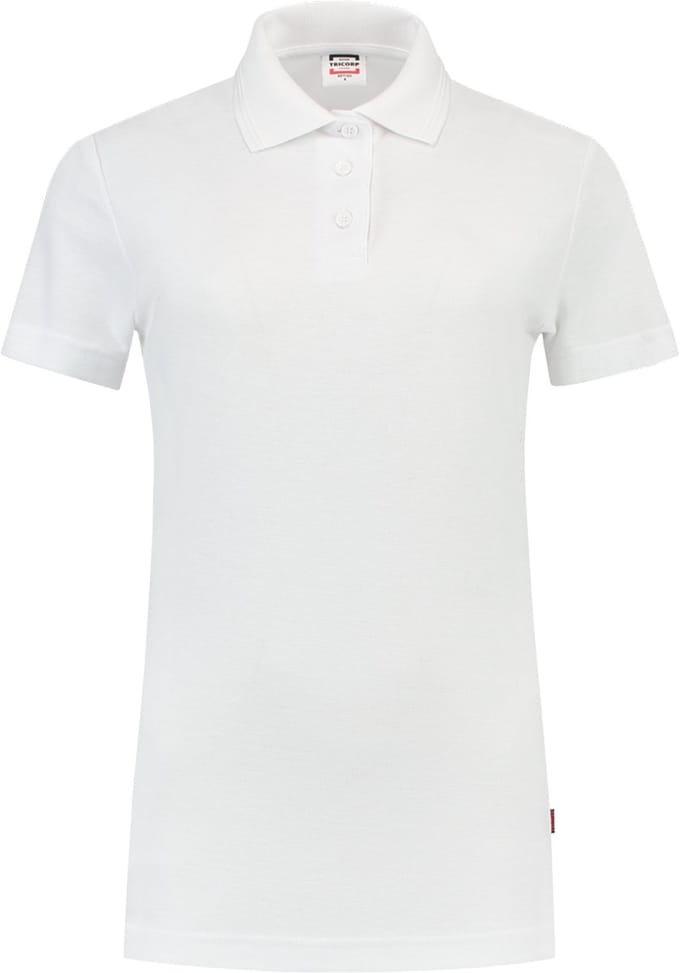 Tricorp 201010 Poloshirt 180 Gram Dames - Wit - 4XL