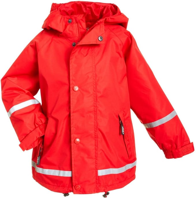 BMS kinderregenjas Kids-jas Räuberwald Pro rood