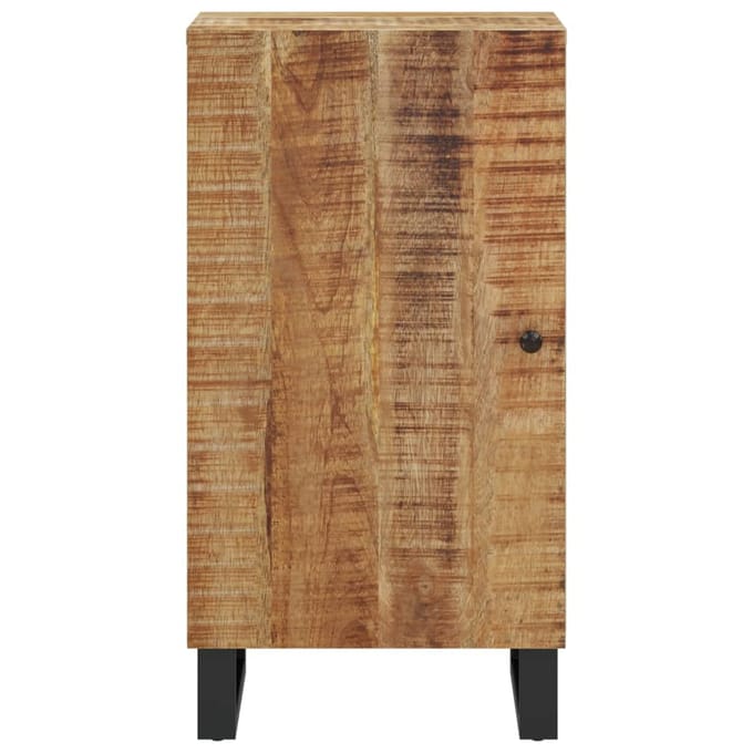 vidaXL - Dressoir - met - deur - 40x31x75 - cm - massief - mangohout