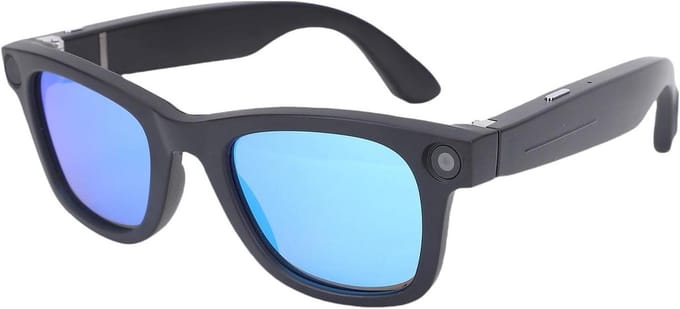 Slimme Bril - Camera Bril - Reizen Communicatie - Real-time Vertaling - 8MP HD Camera - Blauw