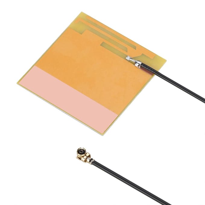 Set van 2 IPEX 1 IPEX G1 ingebouwde WiFi-antenne voor notebook 2.4G5G stabiel signaal 46 cm
