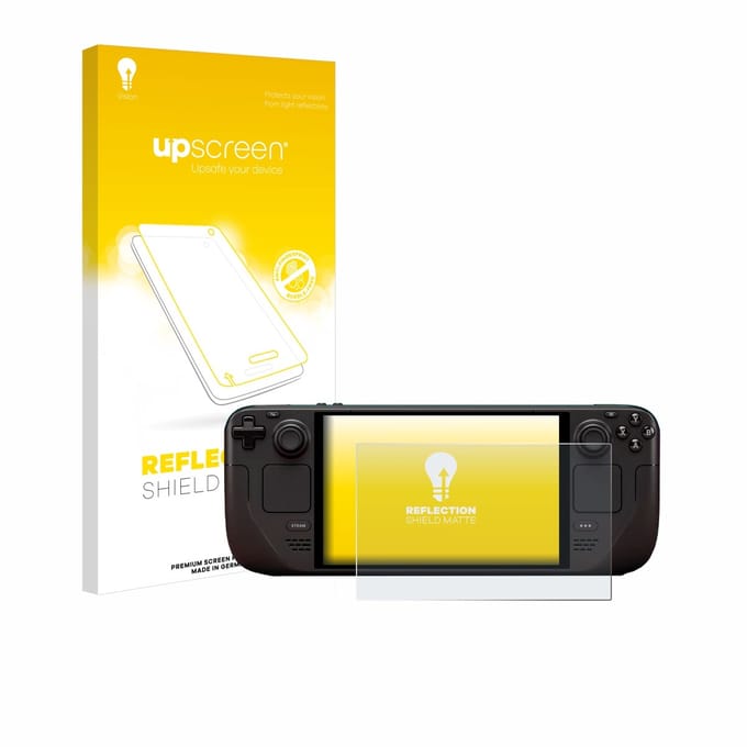 upscreen - Screenprotector voor Valve Steam Deck OLED - Folie Beschermfolie anti glare matte
