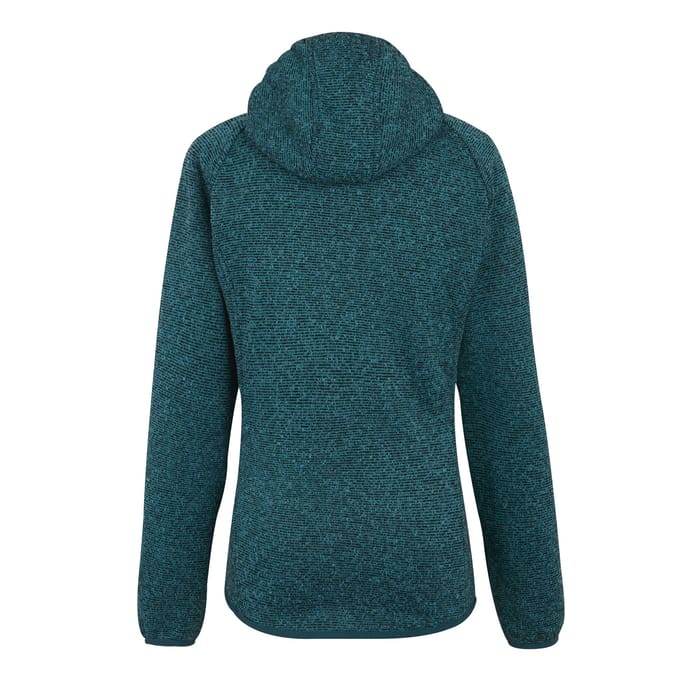 Regatta Dames Newhill Hooded Fleece Jacke (Stormblauw)