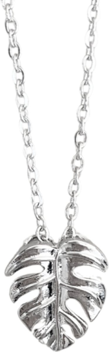 Ketting zilverkleur boomblad - Charme Bijoux
