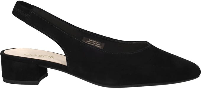 Gabor Slingbacks - Dames - Zwart - Maat:37½