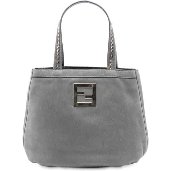 tweedehands Nubuck Ff Chains Tote