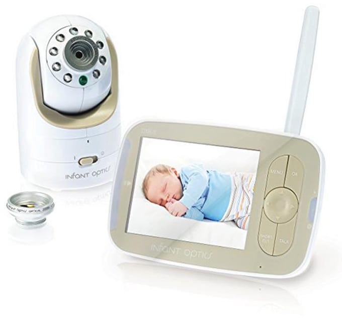 Video Babyfoon met Camera en Audio - Hack-Proof, Nachtzicht en Tweerichtingsgesprek