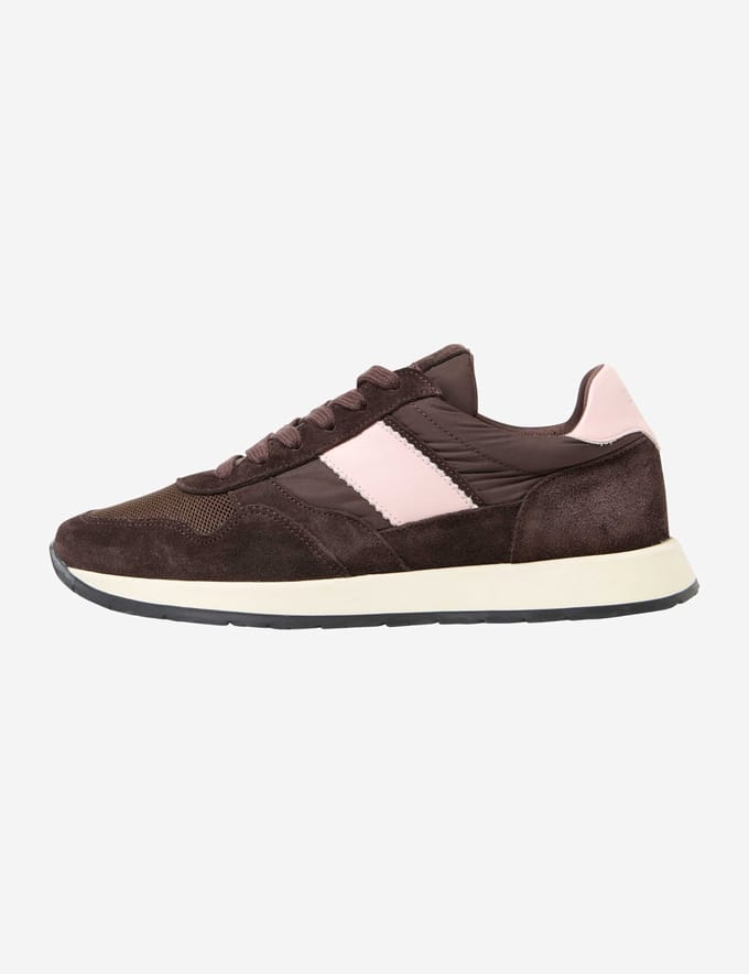 Brax Dames Sneaker  Style AMINA dark brown, donkerbruin, maat 37