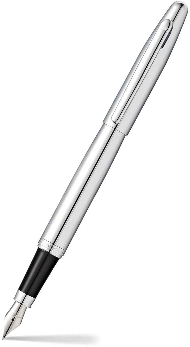 Sheaffer vulpen - VFM E9421 - F - Polished chrome chrome plated