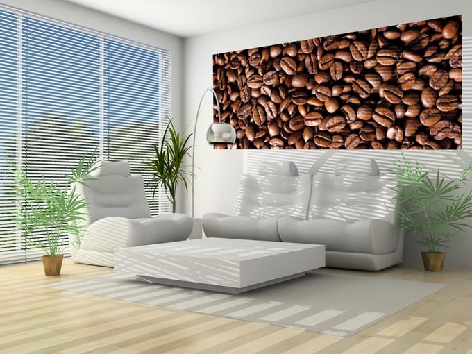 Coffee Beans  Photo Wallcovering