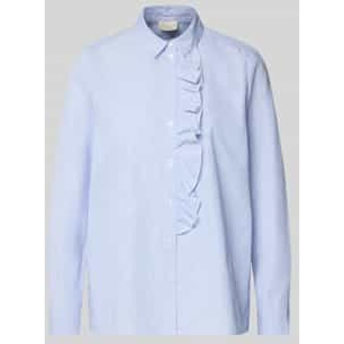 Overhemdblouse met knoopsluiting