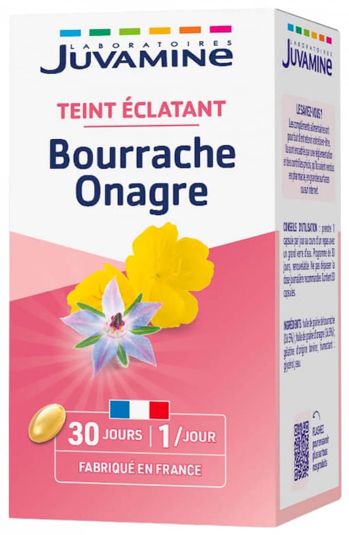 Juvamine Borage Teunisbloem 30 Capsules