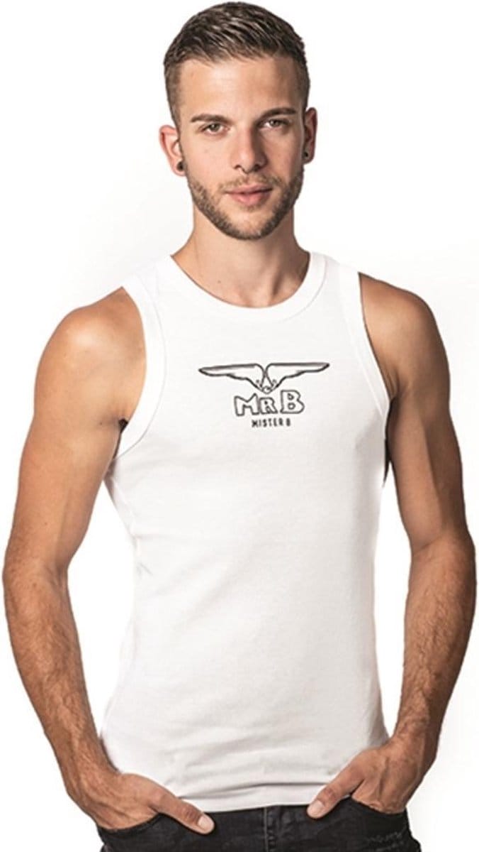 Mister b tanktop shirt wit large
