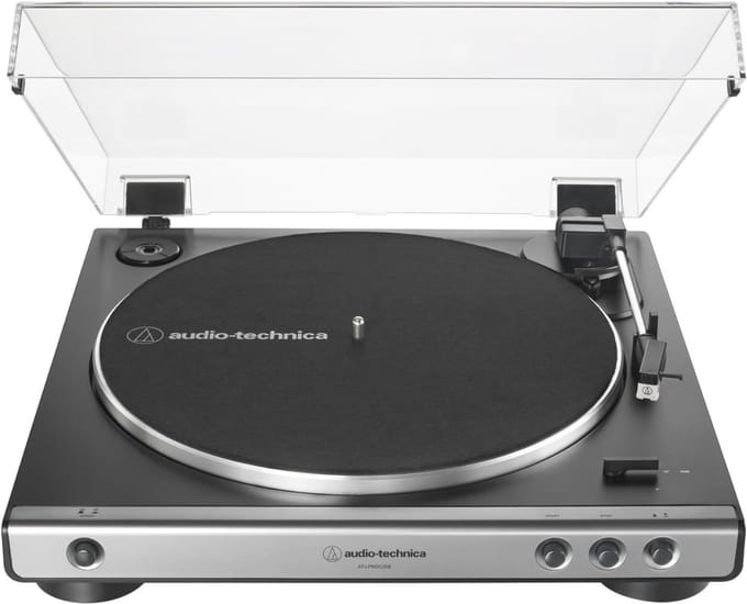 Volautomatische Snaaraangedreven Stereo Platenspeler met USB - Brons