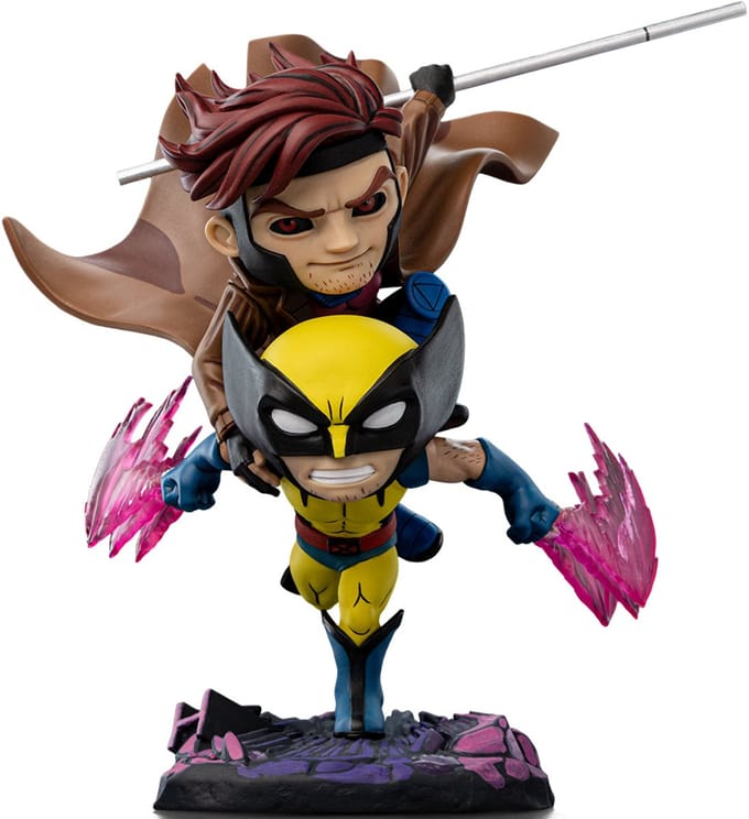 Iron Studios - X-Men 97 - Gambit And Wolverine Minico Figure 24cm - Figuur
