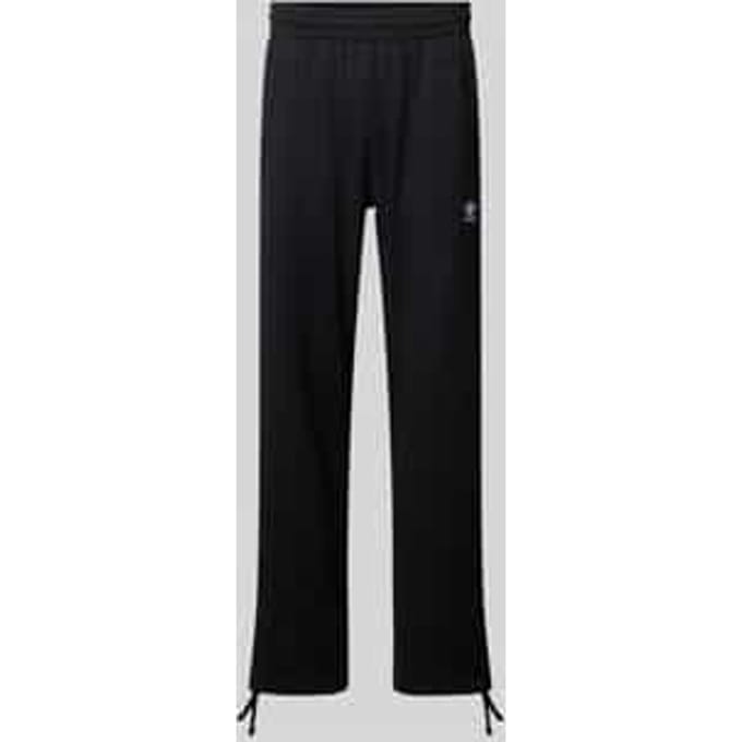 Straight fit sweatpants met elastische band model 'Essentails'