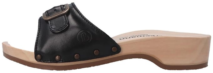 Berkemann -Dames - zwart - slippers & muiltjes - maat 42.5