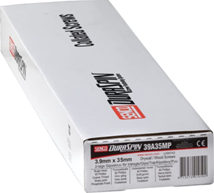 Gipsplaatschroef voor metaal stud 3,5x25mm - Set 1000 stuks