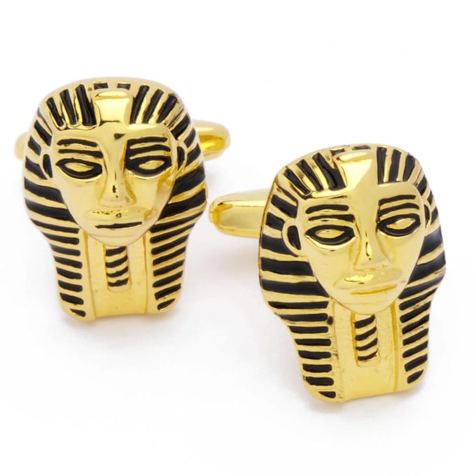 Manchetknopen - Farao Sphinx Egypte Goudkleurig