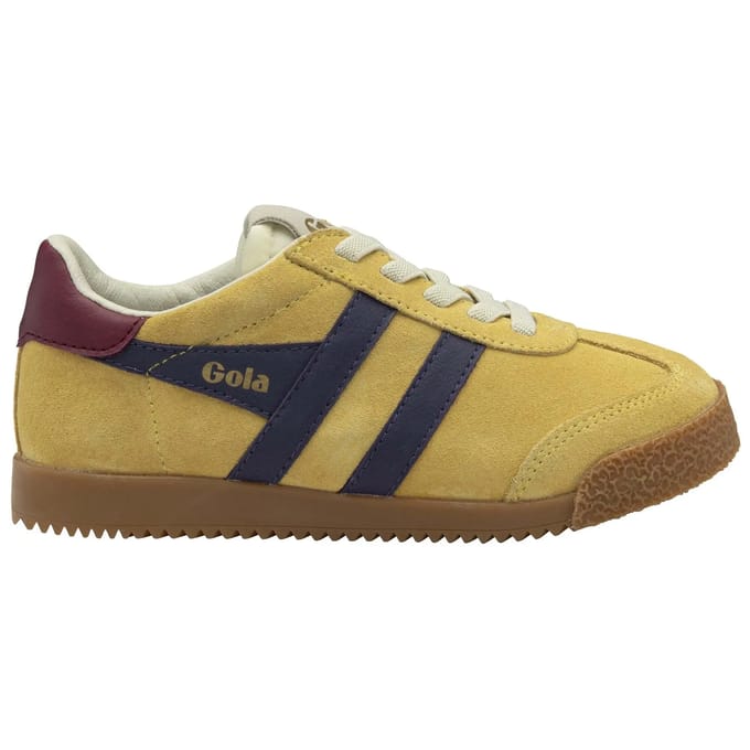 Kinder sneakers met veters in daim Gola Elan
