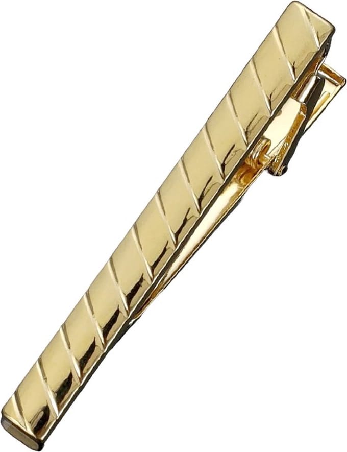Fako Bijoux® - Dasspeld - Deluxe - Model Jean - 50mm - Goudkleurig