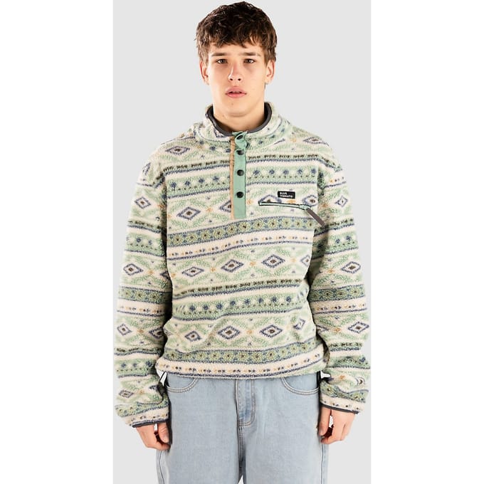 Blue Tomato Patterned Fleece Trui patroon