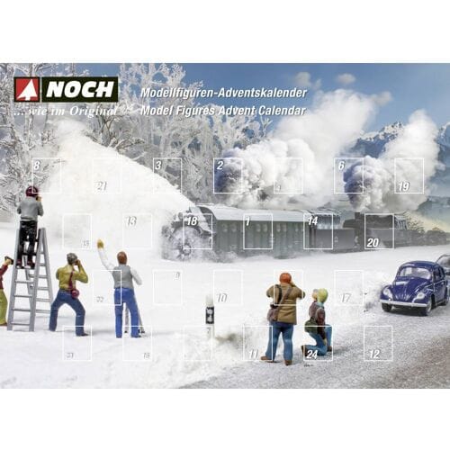 NOCH TT Adventskalender met figuren 2025 Modelspoor Leeftijdsklasse Vanaf 15 jaar