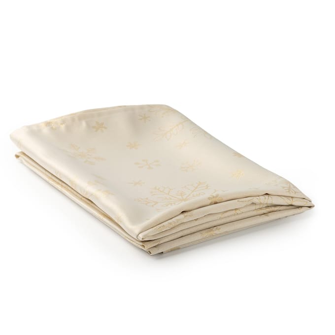 Tafellaken Snowflake Spark 140x240 cm BlancdeBlanc