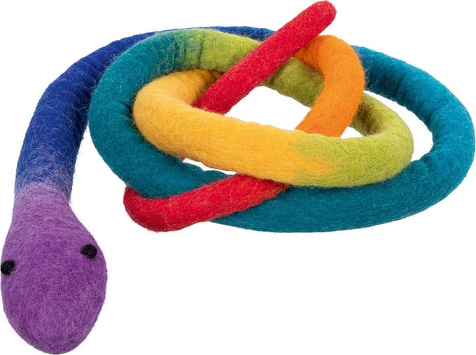 GOKI Knuffels - Slang Boa - Wollen Vilt - 1 Jaar