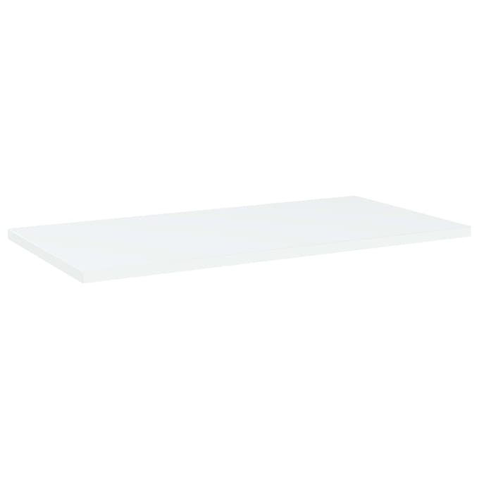 vidaXL - Wandschappen - 4 - st - 60x30x1,5 - cm - spaanplaat - wit