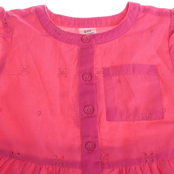Jurk met korte mouwen 602088 meisje