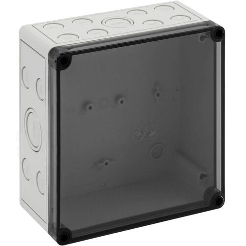 Spelsberg TK PC 1818-9-TM Installatiebehuizing 180 x 182 x 90 Polystereen, Polycarbonaat, Polyurethaan, Polyamide Lichtgrijs 1 stuk(s)