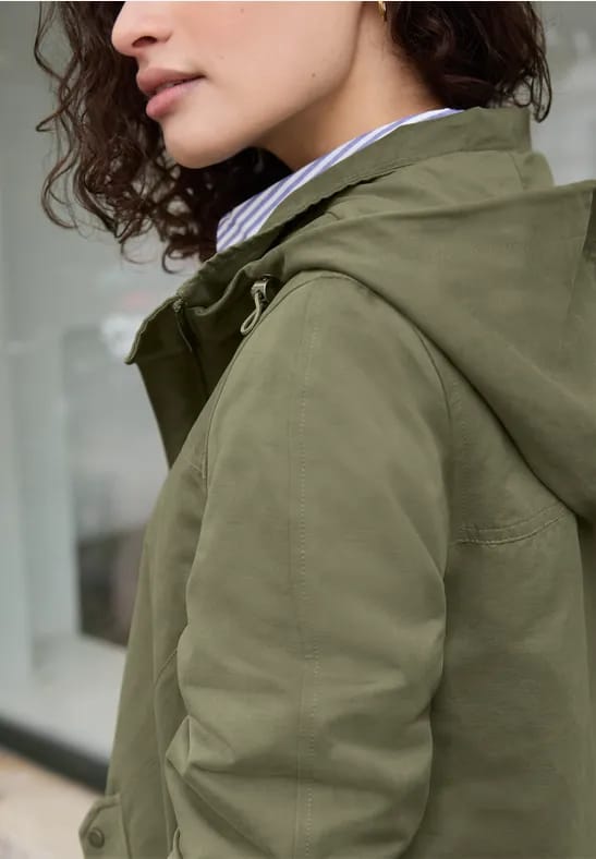 Hoodie parka