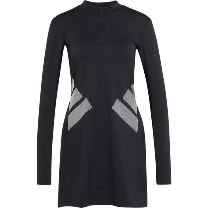 Adidas Performance Logo Zwemtop Met Lange Mouwen - Dames - Zwart