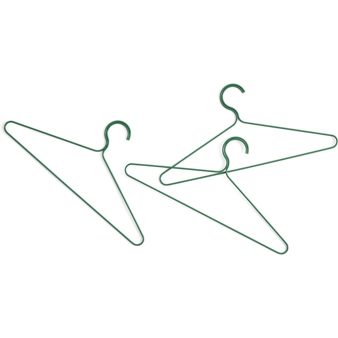 HAY Colour kleerhanger (set van 3) - jungle green